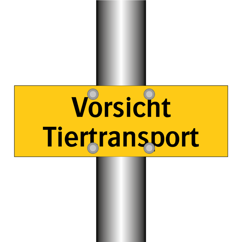 Vorsicht Tiertransport