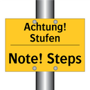 Achtung! Stufen - Note! Steps