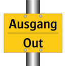 Ausgang - Out