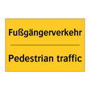 Fußgängerverkehr - Pedestrian traffic