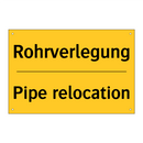 Rohrverlegung - Pipe relocation