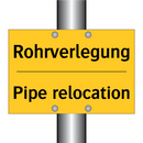 Rohrverlegung - Pipe relocation