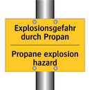 Explosionsgefahr durch Propan - Propane explosion hazard