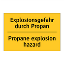 Explosionsgefahr durch Propan - Propane explosion hazard
