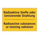 Radioaktive Stoffe oder ionisierende /.../ - Radioactive substances or ionizing /.../
