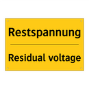 Restspannung - Residual voltage