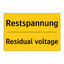 Restspannung - Residual voltage