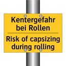 Kentergefahr bei Rollen - Risk of capsizing during rolling/.../
