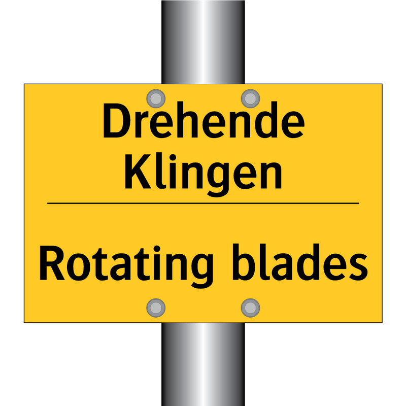 Drehende Klingen - Rotating blades
