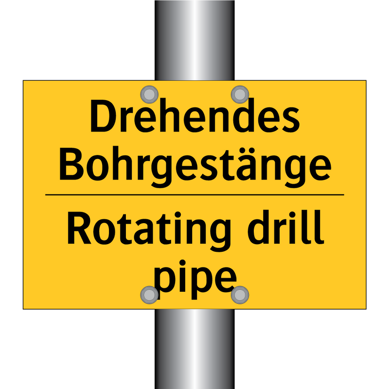 Drehendes Bohrgestänge - Rotating drill pipe