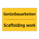 Gerüstbauarbeiten - Scaffolding work