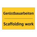 Gerüstbauarbeiten - Scaffolding work
