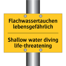 Flachwassertauchen lebensgefährlich/.../ - Shallow water diving life-threatening/.../