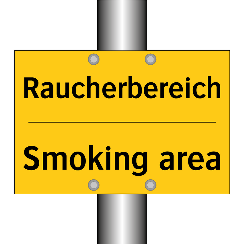 Raucherbereich - Smoking area