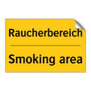 Raucherbereich - Smoking area