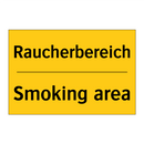Raucherbereich - Smoking area