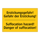Erstickungsgefahr! Gefahr der /.../ - Suffocation hazard! Danger of /.../