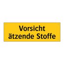 Vorsicht ätzende Stoffe