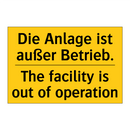 Die Anlage ist außer Betrieb. - The facility is out of operation/.../