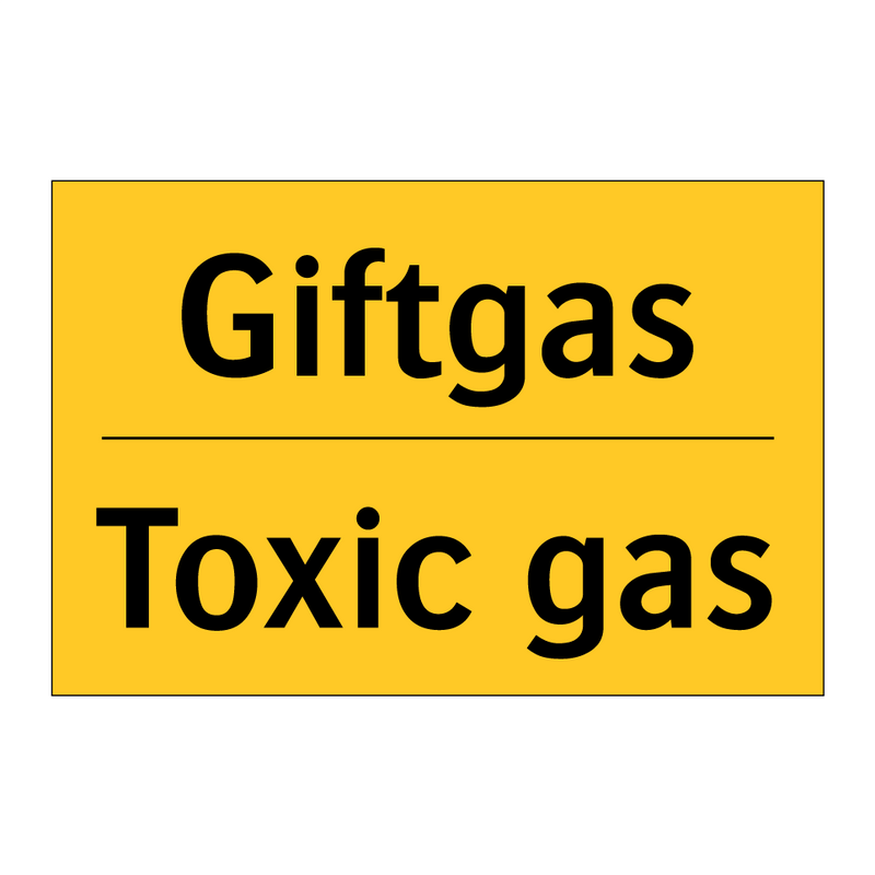 Giftgas - Toxic gas