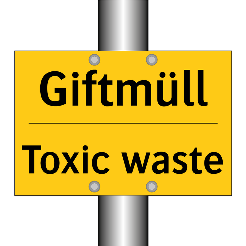Giftmüll - Toxic waste