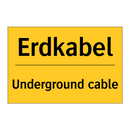 Erdkabel - Underground cable