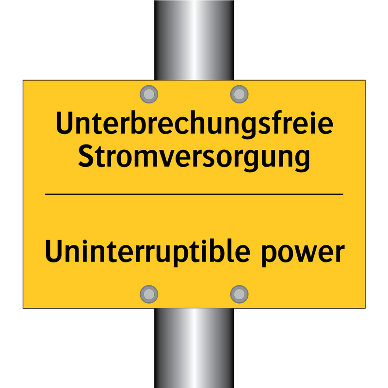 Unterbrechungsfreie Stromversorgung/.../ - Uninterruptible power