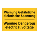 Warnung Gefährliche elektrische /.../ - Warning Dangerous electrical voltage/.../