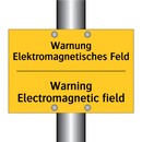 Warnung Elektromagnetisches Feld/.../ - Warning Electromagnetic field