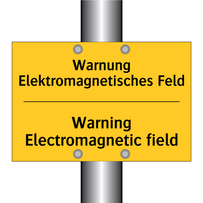 Warnung Elektromagnetisches Feld/.../ - Warning Electromagnetic field