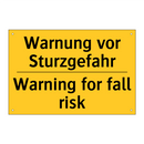Warnung vor Sturzgefahr - Warning for fall risk