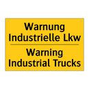 Warnung Industrielle Lkw - Warning Industrial Trucks