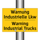 Warnung Industrielle Lkw - Warning Industrial Trucks