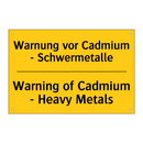 Warnung vor Cadmium - Schwermetalle/.../ - Warning of Cadmium - Heavy Metals/.../