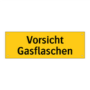 Vorsicht Gasflaschen