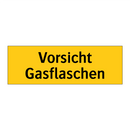 Vorsicht Gasflaschen