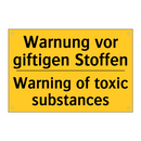 Warnung vor giftigen Stoffen - Warning of toxic substances