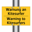Warnung an Kitesurfer - Warning to Kitesurfers