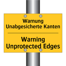 Warnung Unabgesicherte Kanten - Warning Unprotected Edges