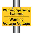 Warnung Spannung Spannung - Warning Voltage Voltage