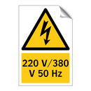 220 V/380 V 50 Hz