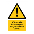 Afrikanische Schweinepest -Eingeschränktes Gebiet-