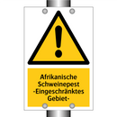 Afrikanische Schweinepest -Eingeschränktes Gebiet-
