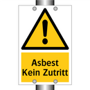 Asbest Kein Zutritt