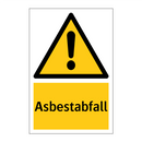Asbestabfall