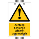 Achtung Schranke schließt automatisch