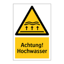Achtung! Hochwasser