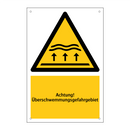 Achtung! Überschwemmungsgefahrgebiet