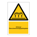 Achtung! Überschwemmungsgefahrgebiet