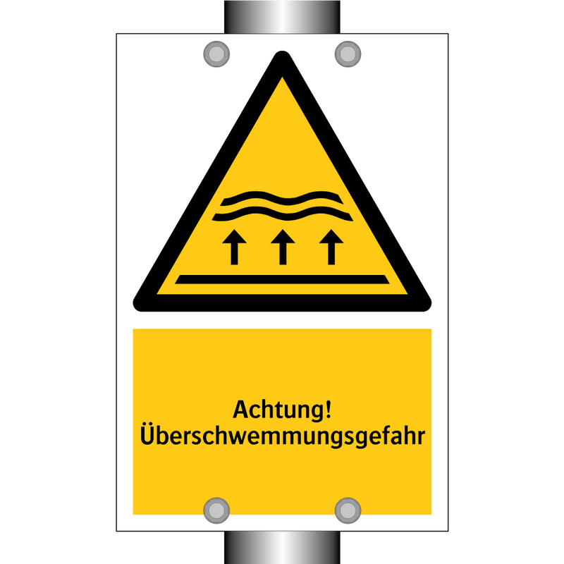 Achtung! Überschwemmungsgefahr